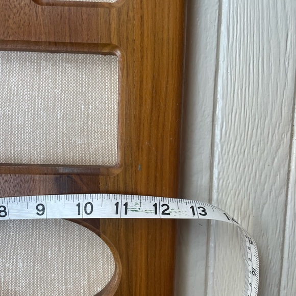 Rare Vintage Michigan State University MSU Wood Collage Frame 18.5” length - Picture 4 of 6